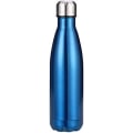 Miniatyrbilde 2 av 4: 500ml Isolerende Vannflaske, Dobbelvegget Rustfritt Stål Vakuumflaske Holder Kald i 24 Timer og Varmt i 18 Timer - BPA-fri Navy blue
