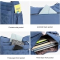 Pikkukuva 4 / 4: Naisten crossbody-laukku, moniosainen crossbody-laukku, olkalaukku, matkalaukku, käsilaukku (violetti)