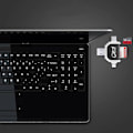 Miniatyrbild 4 av 5: 4-i-1 SD-kortläsare Micro TF-adapter för att visa kamerafoton och videor på Windows Mac iPhone Android black