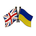 Miniatyrbilde 2 av 4: Ukraina Flagg Pin Dobbeltsidig nasjonalflagg Pin Fredsdue Pin For Jakker, Ryggsekker, Hatter (5/10/20 stk) UK 5PCS