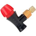 Miniatyrbilde 5 av 5: Sykkeldekk-inflatoradapter CO2-patroner Sykkelpumpeventil-adapterhode Kompatibel for landeveissykler (1 stk)