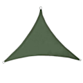 Miniatyrbilde 1 av 5: Bestselger - Delta Shelter Markise Skyggeduk Baldakin Hage Holdbar Anti-UV Trekant UV-Beskyttelse Utendørs Solskjerming Army green triangle