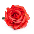 Miniatyrbilde 1 av 5: 1 stk Hårklype Gjenbrukbar Roseblomstform Metall Roseblomst Hårklyper for Dating Qinhai Red