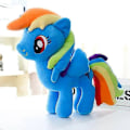 Miniatyrbild 4 av 5: 22-40 cm My Little Pony Leksak Gosedjur Pinkie Pie Rainbow Dash Film TV Enhörningsleksaker Friendship Is Magic För Flickor Presenter Twilight Sparkle 22cm