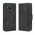 Miniatyrbilde 1 av 5: Kompatibel med Nokia 8.3 Deksel Justerbar Avtakbar Kortlomme Magnetisk Lukking Lær Lommebok Etui Black A