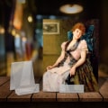 Miniatyrbild 3 av 4: 2 st skylthållare stativ transparent klar akryl stativ för telefon broschyr meny bord skylt display stativ tagg