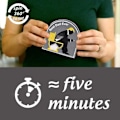 Miniatyrbilde 3 av 5: 5 minutters toalett timeglass sandtimer, sandklokke med morsomme trykk for bad og toalett, timeglass med etablering av tidssyn, morsomme gaver