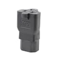 Miniatyrbilde 4 av 5: Gjør-det-selv-strømkoblingsadapter IEC320 C14 hann til Nema 5-15/20r hunn