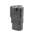 Pikkukuva 4 / 5: Tee-se-itse-virtajohtimen sovitin IEC320 C14 uros Nema 5-15/20r naaras