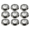 Miniatyrbilde 1 av 5: 9 stk. reservehoder for HQ3 HQ4 HQ55 HQ56 HQ6900 HQ6868 HQ5812 HQ6874 blad