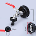 Miniatyrbillede 5 af 6: IBC tank adapter - IBC kobling - IBC forbindelse - IBC tank adapter 3/4 alloy faucet copper nipple