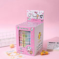 Miniatyrbillede 4 af 5: 12-144 Sanrio viskelæder gel pen Hellokitty Melody Kuromi Cinnamoroll rullekuglepen A5 Erasable black144pcs