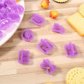 Miniatyrbild 5 av 5: 40 st Interpunktionstecken Bokstäver Siffror Skärare För Dekoration av Sockerpasta Kex Tårta