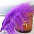 Miniatyrbillede 1 af 5: 50 stk. Fluffy Tyrkisk Marabou Fjer 10-15 cm Tyrkiske Fjer Dekorationstilbehør Til Smykker Tøj Bryllupsfjer DIY Håndværk 50 Purple Cashmere