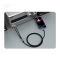 Pikkukuva 5 / 5: INF USB-C - 2x RCA -stereoliitäntäkaapeli Harmaa 1,2 m Harmaa 1,2 m