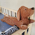 Miniatyrbilde 4 av 5: Søt klemmek pute plysj utstoppet korthåret dachshund utstoppet pute samling for hjemmekontor