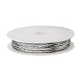 Miniatyrbillede 1 af 5: 1 rulle rustfrit ståltråd, modelleringstråd til håndværk og modellering af smykkedele - 80 meter 0,35 mm Silver 80 Meters 0.38mm