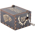 Miniatyrbild 1 av 5: Game Of Thrones Musikbox, Retro Stil Handvev Trä Musikbox Trä, Graverad Musikbox för Barn, Heminredning, Present(Game Of Thrones)