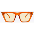 Miniatyrbillede 4 af 4: Retro Firkantede Cat Eye Solbriller Dame Mode Cat Eye Solbriller