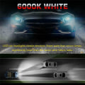 Pikkukuva 5 / 5: 4x H7 Led -ajovalon muuntaminen polttimot 6000k Auton ajovalaisin High/low Beam
