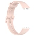 Miniatyrbillede 4 af 5: Silikonerem til Huawei Band 8, vandtæt og blød urrem Light pink Type K Huawei Band 8