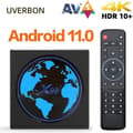 Android TV Box - TV Box X98mini Android 11.0 2G+ 16G 5G Dual Band Smart WiFi bluetooth 4K HD 100m Amlogic S905W2 Quad Core 1
