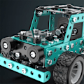 Miniatyrbild 4 av 5: Black Friday 2023 Byggbil Metallmodellkit, STEM Byggleksaker Modellbilkit För Pojkar 8-12, Erector Set Bil Metallbyggklossar För Barn Pojkar 8