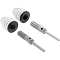 Miniatyrbild 4 av 5: 4-pack Borrchuck Snabbväxlingsadapter Mini 3-backs Borrchuck Skruvmejsel Adapter Elborr Omvandlingschuck Set