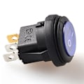 Miniatyrbillede 4 af 5: 5 stk. 12v 20a vandtæt rund tænd/sluk vippekontakt bil auto båd Spst