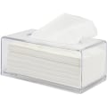 Miniatyrbillede 1 af 5: Servietbeholderdæksel Robust Rektangulær Servietdispenser Servietbeholderdæksel, Akryl Servietbeholder Serviet Opbevaringsboks (Klar)