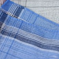 Miniatyrbilde 7 av 8: Polyester bomull rutete lommetørkle firkantet skjerf Bomullsslange - blandet batch med flere farger - 12 stk