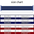 Pikkukuva 2 / 2: Apple Watch -yhteensopiva RANNEKE Musta joustava 38/40/41 mm Musta - L