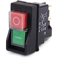 Miniatyrbilde 2 av 4: 250V IP55 KJD17 KLD28 4-pin Start Stopp På Volt 2BTN Strømbryter Egnet for Verkstedmaskineri (Levert av Amazon)