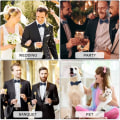 Miniatyrbilde 4 av 4: Herre Sløyfe, Klassisk Ensfarget Forhåndsknyttet Sløyfe for Menn, Sateng Tux Sløyfe, Justerbar Formell Hals Sløyfe for Fester, Bryllup (Marineblå)