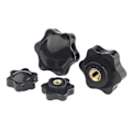 Miniatyrbilde 3 av 5: 10 stk. M5/m6/m8/m10 Innvendig Gjenget Sekskantet Hode Klemskrue Knot Wing Nut M10