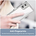 Miniatyrbild 5 av 5: Stöttåligt skal för Samsung Galaxy A06 TPU + Akryl Skyddande Transparent Mobilskal Multicolor Style F