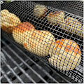 Miniatyrbillede 5 af 5: Grillkurv, udendørs grillbur i rustfrit stål
