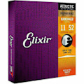 Miniatyrbild 1 av 3: Elixir Acoustic Guitar Strings Nanoweb Phosphor Bronze Light 16027