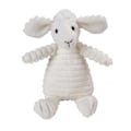 Miniatyrbild 1 av 5: Plush Hundeleksaker Djurformade Bita-Resistenta Pipande Leksaker Corduroy Hundeleksaker för Små Hundar Valpar Husdjur Träningstillbehör white sheep