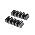 Miniatyrbild 3 av 6: 10 x Black Slide Potentiometer Mixer Fader Knopp 19mmLx12mmW för