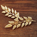Miniatyrbild 4 av 8: 1 Par Trendig Suit Skjorta Krage Pin Leaf Alloy Broscher Kläder Gold