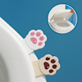 Miniatyrbild 3 av 8: Cartoon Toalettsitslyft Toalettlyftdon Toalettlock Han White