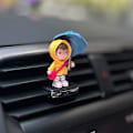 Miniatyrbild 6 av 8: e Paraply Par Bil Inredning Action Figur Bil Acc A3