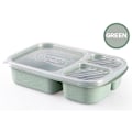 Miniatyrbild 1 av 8: Bento Box Grade Wheat Straw Storage Case Portable Storage Con A3