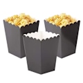 Miniatyrbild 3 av 8: 10 st Popcorn Snack Box Engångs Snack Containers Paper Chic White