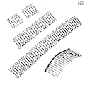 Miniatyrbild 1 av 8: Hårstylingverktyg Roll Curve Clip Pin Invisible Bang Fringe Bla N2