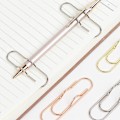 Miniatyrbild 8 av 8: Multi-purpose pappersklämmor Paper Fix Clips Pennklämmor Notebook Pi Rose Gold