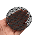 Miniatyrbild 8 av 8: 3" o cover dekorativt cirkelgaller i mesh 2 P Silver