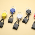 Miniatyrbild 2 av 5: Lättare Safe Stash Clip Cover lock för nyckelringhållare Red