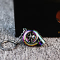 Miniatyrbild 1 av 7: Elektrisk Mini Turbo Turbo Nyckelring Spinning Turbin Key Multicolor